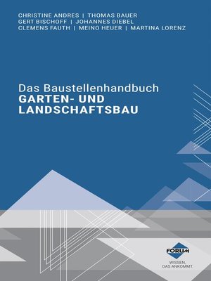 cover image of Das Baustellenhandbuch für den Garten- und Landschaftsbau